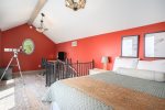 With a Vibrant Splash of Color and a Private Balcony for Sunset Viewing - This Suite is Bound to be a Favorite